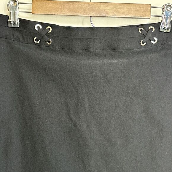 Rafaella Comfort Black Skort Women's Small Beach Resort Tennis - Picture 4 of 8